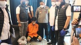 Polres Tangsel membongkar 'pabrik' Sinte di Apartemen Serpong Tangerang.(ist)