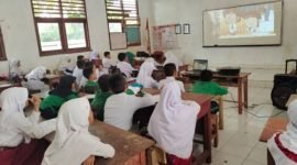 Ilustrasi siswa sedang melakukan KBM.(ist)