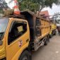 Truk Sampah Terlantar Akibat sopir mogok kerja.(ist)