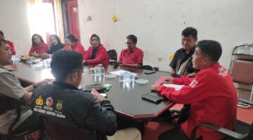 Jalin Sinergi Kelembagaan, Bawaslu Sukabumi Sambangi DPC PDI Perjuangan Bahas Pemutakhiran Data Kepengurusan